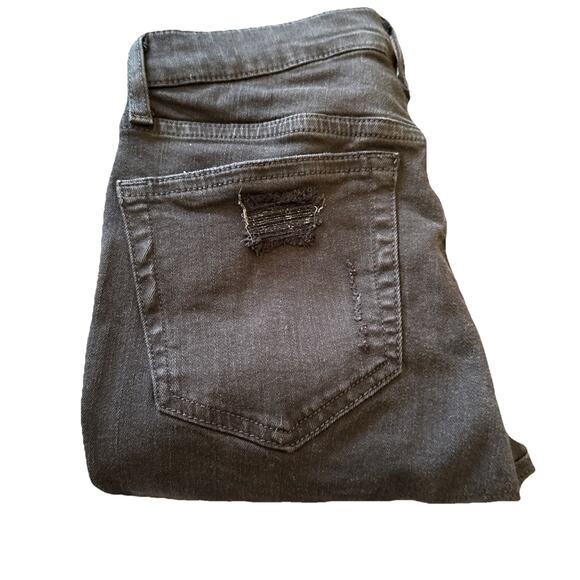 Topshop Moto Women's Jamie Jeans Denim Stretch Distressed Black Size W26xL30 - Picture 16 of 16